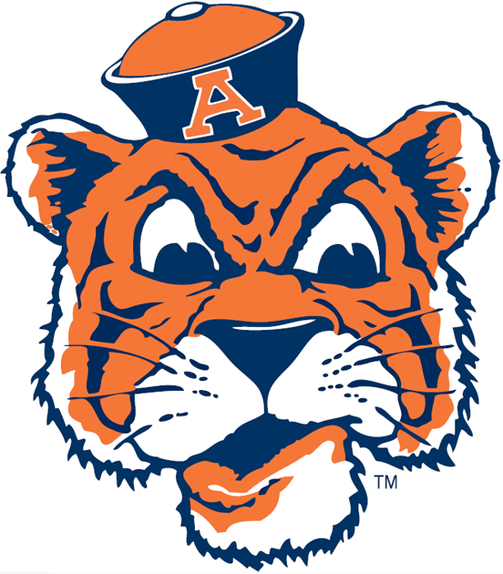 Auburn Tigers 1957-1970 Primary Logo iron on transfers for fabric